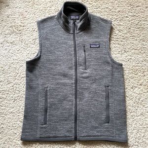 PATAGONIA Mens Better Sweater Vest Stonewashed Small 3 Pocket Jacket